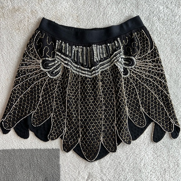 Free People Beaded Skirt - Picture 2 of 5